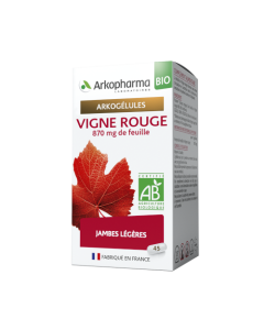 Arkopharma Arkogélules Bio Vigne Rouge 45 gélules