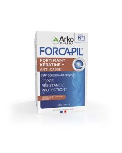 Arkopharma Forcapil Fortifiant Kératine+ Cheveux et Ongles 60 gélules