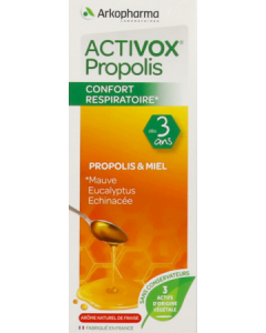 Activox Propolis Fraise Solution Buvable 140ml