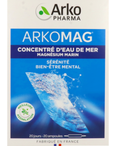 Arkopharma Arkomag Magnesium Ampoule 10ml X20