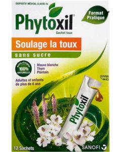 Phytoxil Sirop Sans Sucre 12 Sticks