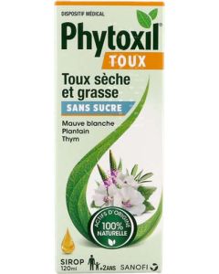 Phytoxil Sirop Toux Sans Sucre 120ml