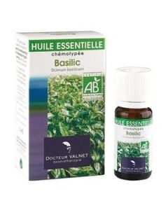 Dr Valnet Huile Essentielle Basilic Bio 10ml