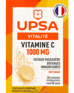 Vitamine C Upsa 1000mg Comprime Effervescent 10 X2