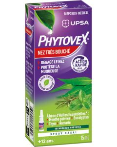 Phytovex Spray Nez Très Bouché 15ml
