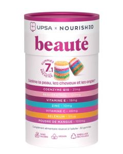 UPSA Nourished Gummies 7 en 1 Beauté 30 gummies
