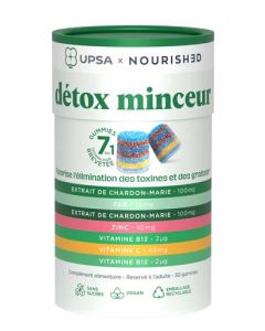 UPSA Nourished Gummies 7 en 1 Détox Minceur 30 gummies