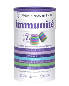 UPSA Nourished Gummies 7 en 1 Immunité 30 gummies