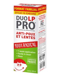 Duo-LP Pro Lotion Anti-Poux et Lentes + Peigne 200 ml