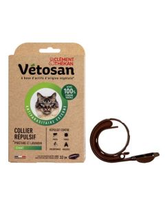 Clément Thékan Collier Antiparasitaire Origine Végétale Chat