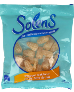Solens Bonbons Fraicheur Sève de Pin 100g