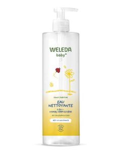 Weleda Baby Eau Nettoyante Calendula Sans Parfum 400ml
