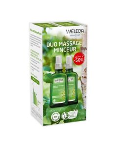Weleda Duo Huile de Massage Minceur au Bouleau 2 x 100 ml