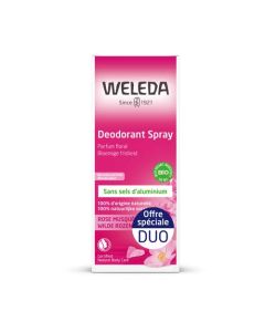 Weleda Duo Déodorant à la Rose musquée 2 x 100 ml