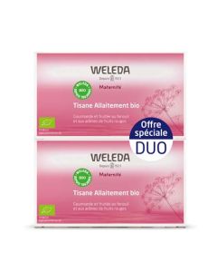 Weleda Duo Tisane Allaitement Fruits Rouges 20 sachets