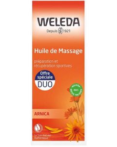 Weleda Duo Huile de Massage à L'Arnica 2x100ml