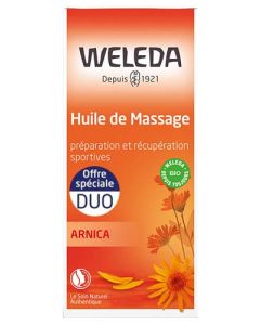 Weleda Duo Huile de Massage à L'Arnica 2x200ml
