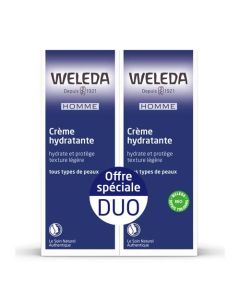 Weleda Duo Crème hydratante Homme 2 x 30 ml