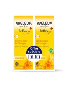 Weleda Duo Crème pour le Change Calendula 2 x 75 ml
