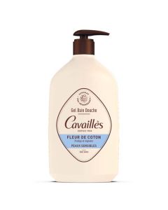 Rogé Cavailles Gel Surgras Bain et Douche Fleur De Coton 1L