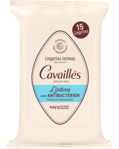 Rogé Cavaillès Lingettes Intime Anti-bactérienne x15