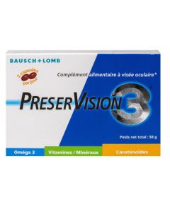 Preservision3 Visée Oculaire 60 capsules