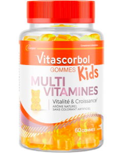 Vitascorbol Gommes Multi Vitamines Kids x60