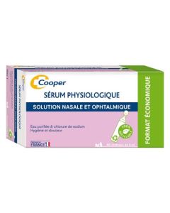 Cooper Sérum Physiologique Unidose 5ml x40