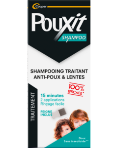 Pouxit Shampooing Traitant Anti-Poux & Lentes 200ml