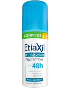 Etiaxil Anti-Transpirant Protection 48h Spray Compressé 100ml