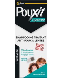 Pouxit Shampoing Anti-Poux 200ml + Peigne