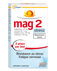 Mag 2 Stress 30 Comprimés