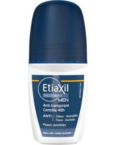 Etiaxil Men Déodorant Anti-Transpirant Contrôle 48h Roll-On 50ml