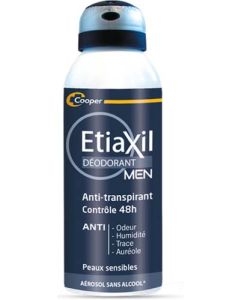 Etiaxil Men Déodorant Anti-Transpirant Contrôle 48h Aérosol 150ml