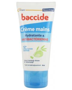 Baccide Crème Mains Hydroalcoolique Antibactérienne 50ml