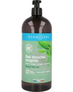 Dermasens Gel Douche Surgras 3en1 Thé Vert 1L