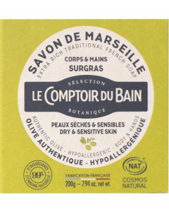Le Comptoir du Bain Savon Cube L'Authentique 200g  