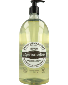 Le Comptoir du Bain Savon de Marseille Sans Parfum 1L