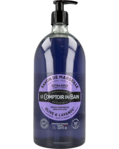 Le Comptoir du Bain Savon de Marseille Olive Lavande 1L