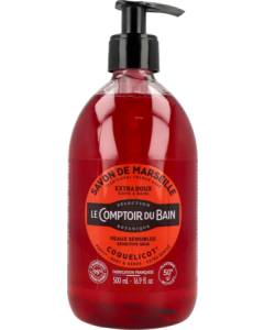 Le Comptoir du Bain Savon de Marseille Coquelicot 500ml