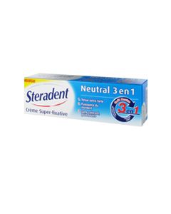 Steradent Crème Super-fixative Neutral 3 en 1 40g