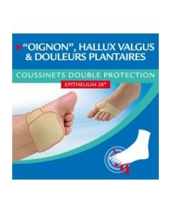 Epitact Coussinets Double Protection Taille M X 2