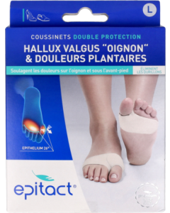Epitact Coussin Plantaire Double Prot l P42/45 X2