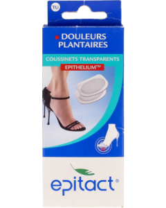 Epitact Coussin Plantaire Transparent Tu X2