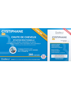 Cystiphane Fort Cheveux et Ongles Comprimés 120 x3