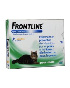 Frontline Spot-on Chat 4 Pipettes