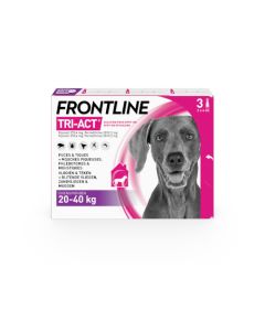 Frontline Tri-Act Spot On Chien L 20-40kg 3 pipettes