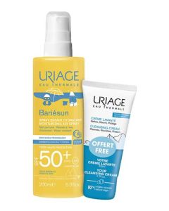 Uriage Bariésun Spray Solaire Enfant Spf50+ 200ml + Bébé Crème Lavante 50ml