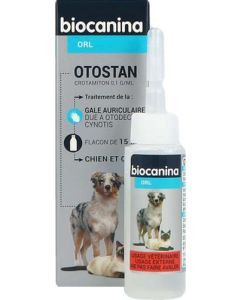 Biocanina Otostan ORL Chien et Chat 15ml