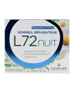 Lehning L72 Nuit 30 gélules